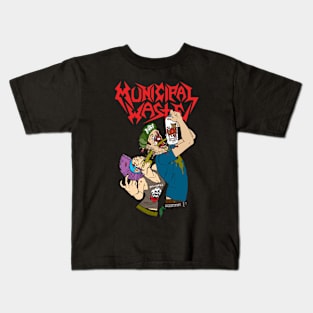 MUNICIPAL WASTE BAND Kids T-Shirt